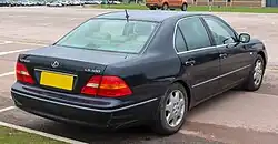 2003 Lexus LS 430 (UCF30; pre-facelift, UK)