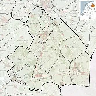 Anloo is located in Drenthe