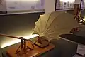 Model of wing by Leonardo da Vinci, in the National Museum of Science and Technology, Milan