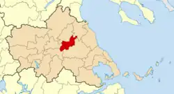 Location of Larissa