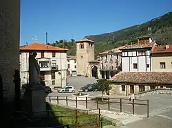 The town of Oña