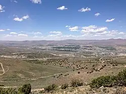 View of Elko from "E" Mountain