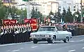 Major General Mikhail Puzikov during the 2014 jubilee parade.