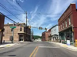 Central Lonaconing along MD 36
