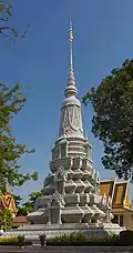 Stupa of King Norodom Suramarit, Royal Palace compound, Phnom Penh