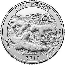 Effigy Mounds National Monument quarter
