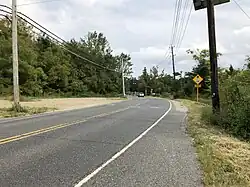 CR 534 eastbound through Good Intent