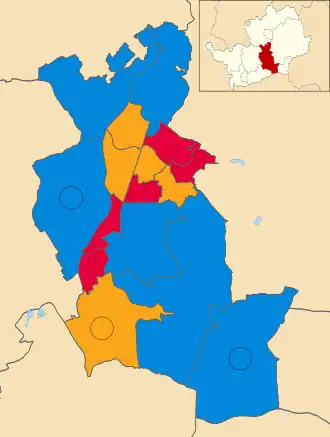 2018 results map