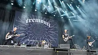 Tremonti performing at Rock im Park in 2022
