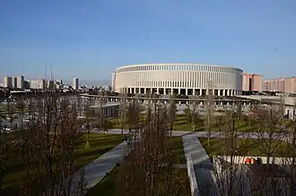 Krasnodar, the largest city in Southern Russia