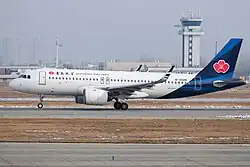 20231223 Airbus A320-271N of Qingdao Airlines (B-302N) at CGO 02