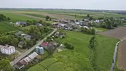 Aerial view of Jaborowice
