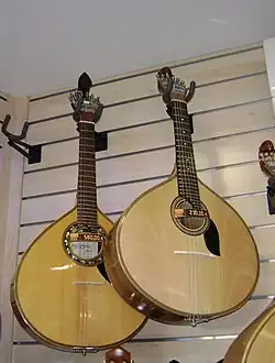 Image 25Portuguese guitars (from Culture of Portugal)
