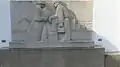 Greenbelt, Maryland bas relief "Insure Domestic Tranquility"