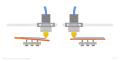 The build plate and the support frame should be as parallel to each other as possible