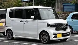 N-Box Custom Turbo front view