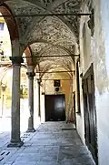 The frescoed vaults