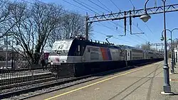 ALP-46A no. 4640, wearing the Disco Stripe heritage scheme