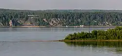 Angara River in Yeniseysky District
