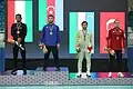 74 kg Medal Ceremony