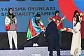 Women 67 kg Medal Ceremony