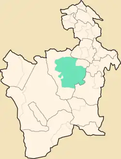 Location within Potosí Department