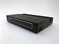 A five-port layer-2 switch without management functionality