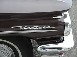 Badge on a 1960 Pontiac Ventura Vista