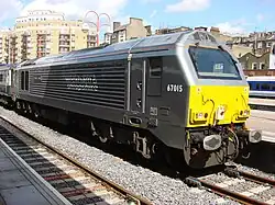 67015 in Wrexham & Shropshire livery (Marylebone 2008)