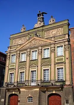 Działyński House in Poznań, 1773–1776