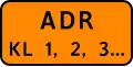 7.19 Dangerous goods class