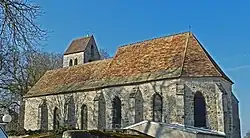 The church of Saint-Denis, in La Norville