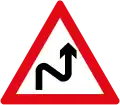 Dangerous curves, first to the right