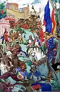 Windsor besieged and held for King John A.D.1216