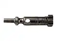 An AR-15 bolt stripped from the bolt carrier