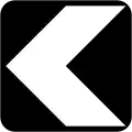 (D4-1-2) Island curve marker (left)