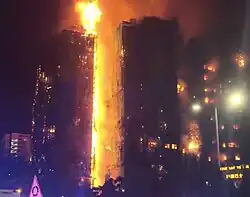 Fire at the Wang Fuk Court in Tai Po, Hong Kong in 2025.