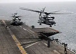 A marine corps ch-53e sea stallion