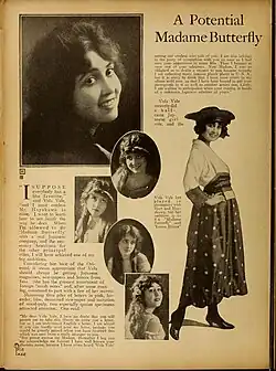 Magazine article regarding Vale