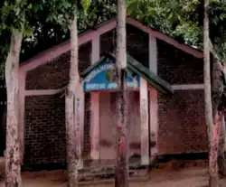 A church in Dhobaura Upazila