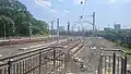 Aarey JVLR Metro Station, post-station tracks