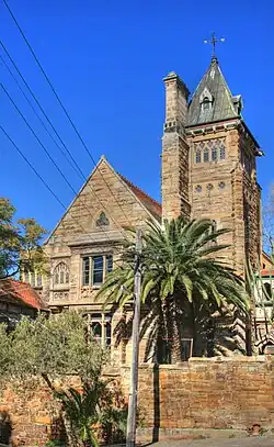 The Abbey, Annandale.[48] Completed 1882.[49]