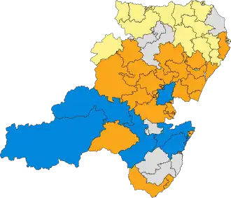1999 results map