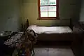 Acacia Cottage, interior, bed.