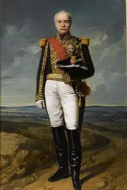 Portrait of Achille Baraguey d'Hilliers by Charles-Philippe Larivière