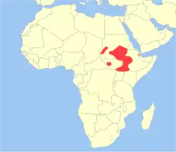 Map of range