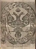 1698–1699: Sketch of seal under Peter I (by Johann Georg Korb&nbsp;[ru])
