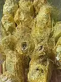 Silk cocoons