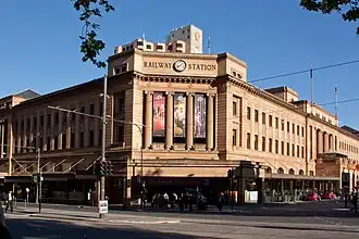 Adelaide railway station, October 2010