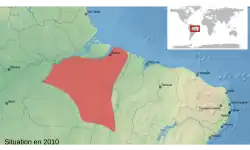 Map of range